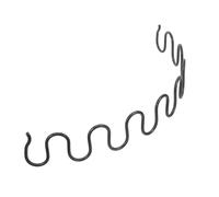 IWOWHERO Ressort de Tension 40 Cm pour Fauteuil Inclinable avec 2 Clips et 6 Clous, Pièce de Rechange Robuste pour Réparation de Canapé, Ressort D’Extension pour Meubles de Salon et Bureau