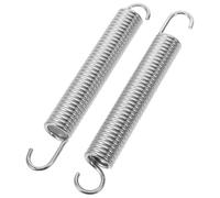 IWOWHERO Ressorts de Remplacement pour Fauteuil Inclinable 12,7 CM Lot de 2 Pièces en Acier Robuste pour Réparation Mécanisme Chaise Canapé Kit Réparation Ressorts Siège Inclinable