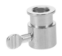 IWOWHERO Rotisserie Grill Rod Stopper Accessory Metal Spit Bolt Holder for Barbecue Rotisserie Rack Stable Support for Smooth Rotation Practical Outdoor and Home BBQ Tool