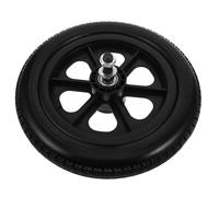 IWOWHERO Roue Arrière de Rechange pour Fauteuil Roulant Roulette à Pneu Gonflable avec Roulement à Billes Accessoires pour Déambulateur