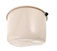 IWOWHERO Seau à Engrais Agricole Blanc 10 Kg en Plastique Léger Outil de Récolte de Fruits et Légumes Portable Panier Multifonction pour Cueillette et Épandage Manuel au Jardin