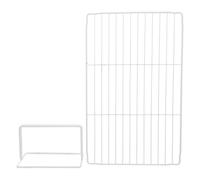 IWOWHERO Séparateur D'étagère en Fer Blanc Solide pour Réfrigérateur et Congélateur, Installation Facile pour Organisation de Biscuits et Boissons à Domicile Cuisine Commerciale