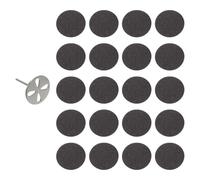 IWOWHERO Set de Disques Abrasifs pour Manucure Accessoires Ponceuse Ongles Professionnels Disques de Ponçage pour Élimination Peau Morte et Durillons Outils Pédicure et Manucure Pratiques