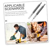 IWOWHERO Set de Poinçons à Ressort Double Tête pour et Compact et Outil pour Perçage Marquage et Démontage Polyvalent