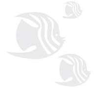 IWOWHERO Sticker Mural Poisson Tropical Acrylique Réfléchissant Décoration Murale et Étanche pour Salon Chambre et Salle de Bain Autocollant Décoratif Océan Moderne