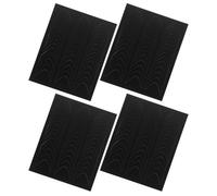 IWOWHERO Stickers French Manucure pour Ongles - 4 Feuilles de Décalcomanies Autocollantes de Sourire et Lune Outils Nail Art Précis pour Ongles Naturels et Faux Accessoires DIY Manucure