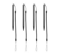 IWOWHERO Stylet Écran Tactile Résistif 4 Pièces avec Cordon à Ressort Anti-Perte, Stylo pour Tablette et Terminal Pos, Contrôle Précis, Écriture Fluide, Compatible Écrans Résistifs Bleu