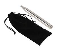IWOWHERO Stylo de Massage D’acupuncture en Acier Inoxydable 12mm X 120mm pour Pieds, Outil Manuel de Réflexologie Plantaire, des Douleurs Musculaires et Fatigue, Accessoire Bien-massage