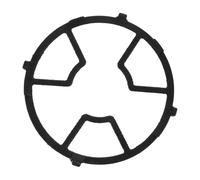 IWOWHERO Support Antidérapant en Fonte pour Cuisinière à Gaz Grille de Brûleur Support pour Wok et Casserole Réducteur d'Espace aux Températures