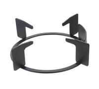 IWOWHERO Support De Cuisinière à Gaz Coupe-vent En Fer Robuste, Accessoire De Brûleur Gaz Anti-dérapant, Adapté La Cuisine Domestique,