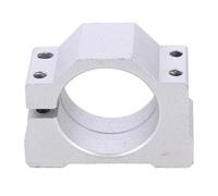 IWOWHERO Support de Montage Pince pour Moteur de Broche Cnc 52 Mm en Aluminium Haute Dureté, Collier de Serrage Résistant Compatible Machine de Gravure et Découpe, Accessoire Moteur
