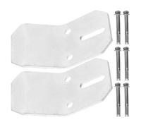 IWOWHERO Support Mural Acier Inoxydable pour Urinoir Fixation Robuste par Vis Expansion Crochet Suspendu Polyvalent et Design Minimaliste pour Salle de Bain Moderne