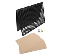 IWOWHERO Tableau Braille avec Stylo Kit Apprentissage de Lignes et Cellules pour Personnes Aveugles Aide à Écriture pour Débutants