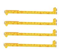 IWOWHERO Tableau De Croissance Pour Garçons Et Filles Stickers Muraux 4 Pièces Autocollants Muraux Amovibles Thème Girafe Tableau De Mesure De La Hauteur Pour De Garçons Et Filles Facile À Coller