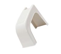 IWOWHERO Tabouret Pédicure à Domicile Antidérapant en Plastique Beige 37x28x16,5 Cm, Repose-pieds Pratique pour Soins des Pieds et Manucure, Accessoire pour Salle de Bain et Spa