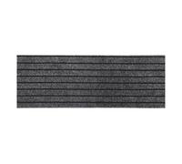 IWOWHERO Tapis Antidérapant Double Face pour Escaliers Intérieurs 30 X 85 Cm en Moquette Grise Foncée, Tapis D’escalier Rembourré Lavable, Protection Sécurisée pour Animaux Domestiques