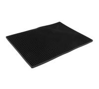 IWOWHERO Tapis Antidérapant en Pvc 30x45 Cm pour Postes de Coiffure, Station de Coiffure Professionnelle, Organiseur D’outils de Beauté pour Tondeuses Cheveux et Accessoires de Salon