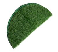 IWOWHERO Tapis Rond Gazon Artificiel Vert Réaliste pour Table à Manger Décoration Naturelle pour Anniversaire Événements et Conférences