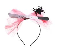 IWOWHERO -tête Halloween Forme De Croix Créatif Et Pour Fête Et Carnaval Rouge Et Noir