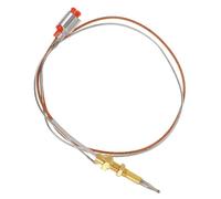 IWOWHERO Thermocouple pour Brûleur Encastré Dispositif de Protection Extinction Flamme, Couvercle en Céramique, Installation Facile pour Foyer et Cuisinière