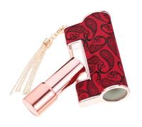 IWOWHERO Tube de Rouge à Lèvres à Pression Vide Design Pompon Tube Rechargeable Compact pour Crème à Lèvres Contenant Cosmétique DIY pour Maquillage et Rangement Portable