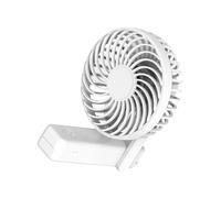 IWOWHERO Ventilateur Portable USB Silencieux à Main et Cou Mini Ventilateur Rechargeable pour Bureau Voyage