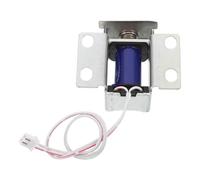 IWOWHERO Verrou Électromagnétique Électrique pour Coffre-Fort Remplacement Serrure Solénoïde pour Armoire de Bureau Accessoire Sécurité Magnétique Polyvalent pour Porte