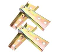 IWOWHERO Verrous de Fixation Diagonaux pour Canapé 12 Cm, Accessoires Métalliques Colorés pour Cadre de Lit, Boulons Robustes pour Support de Canapé Sectionnel, Kit 8 Pièces, Usage