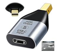 iwui Adaptateur USB-C Femelle vers Mini Displayport DP Sink HDTV 4K 60Hz USB C Auf Mini DP Adapter pour Tablette Téléphone et Ordinateur Portable