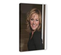 IWVFJBAQ Poster sur toile de la chanteuse Helene Fischer (18) - Décoration de chambre à coucher, bureau, cadeau - 50 x 75 cm