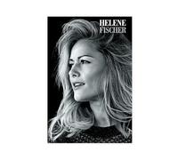 IWVFJBAQ Poster sur toile de la chanteuse Helene Fischer (2) - Décoration pour chambre à coucher, bureau, chambre, cadeau - 50 x 75 cm