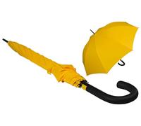 iX-brella First Class XL Parapluie automatique en fibre de verre 110 cm, Jaune, 110 cm, Parapluie automatique