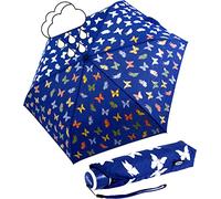 iX-brella Mini parapluie enfant Safety Reflex extra léger, Papillons, 95 cm, Décapsuleur manuel