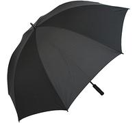 iX-brella Parapluie léger en fibre de verre pour 2 personnes XXL Noir Noir 130 cm