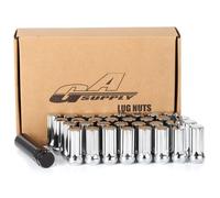 ix de roue Acorn M14x2 Chrome Ferm extrmit 7 Spline Tourner noix 2 """" ""50 mm de haut sige conique 60 degr 32 Emballage avec 1 touche de noix