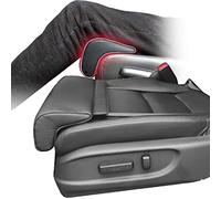 IXART Support de Jambe de Modification de siège d'auto, Coussin de Jambe d'extension de Soutien de Cuisse, Coussins de siège prolongés de Voiture, utilisé dans Voitures Trains Bureaux Maisons,Black
