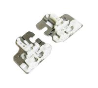 Ixaundd Lève-vitre pour BMW X5 E53 2000-2015, Réparation de lève-vitre avec curseur métallique, Clips de fenêtre côté avant gauche, Fer et plastique, Métallique