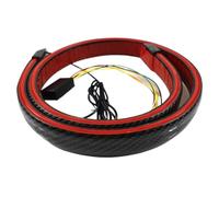 Ixaundd Troisième Feu Stop Aileron Arrière Universel en Carbone pour Voiture, 120cm/130cm, 51 Pouces, Bande LED, Feu Stop, Clignotant, Lampe Coulante(Normal Bright,130cm)