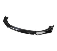 IXEUYN Voiture Becquet de Lèvre Avant pour Opel Astra J 2009-2015, Séparateur Lame de Pare-Chocs Diffuseur Becquet Inférieure Protection Accessoires,Black