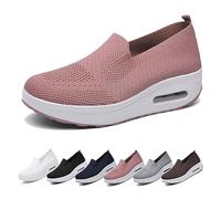 IXII Chaussures Femmes Baskets OrthopéDiques à Plateforme pour Femmes, Chaussures De Marche AntidéRapantes à Coussin d'air Chaussures OrthopéDiques De Course LéGèRes Et Respirantes -C||40EU