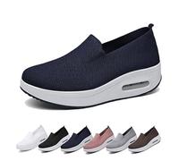 IXII Chaussures Femmes Baskets OrthopéDiques à Plateforme pour Femmes, Chaussures De Marche AntidéRapantes à Coussin d'air Chaussures OrthopéDiques De Course LéGèRes Et Respirantes -E||40EU
