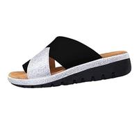 IXII Sandales pour Femmes Sandales Orthopédiques Confortables pour Oignons Pantoufles À Bout Large Soulage La Douleur Et Améliore La Posture Chaussures De Plage D'été Antidérapantes