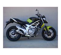 IXIL En acier inoxydable silencieux Hyperlow-SFV 650 Gladius, 09-12, Dualexit, argent