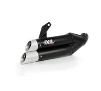 Ixil Silencieux Slip On Homologué Dual Hyperlow Xl Suzuki Sv 650 S/x 16-21 Stainless Steel