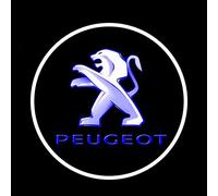 IXITAB 2/4 Pièces Voiture Projecteur pour Peugeot 406/407/408, Voiture Lumière LED pour Porte de Voiture, Accessoires de modifications,A Two-407