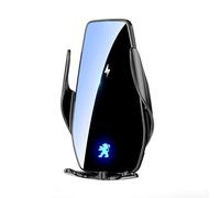 IXITAB Support de téléphone Portable pour Peugeot 3008 2016 2017 2018 2019 2020 2021 2022 2023, Support de téléphone Portable pour Tableau de Bord et Pare-Brise,A Black