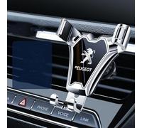 IXITAB Support de téléphone Portable pour Peugeot 407 Coupe 2005-2011, Support de téléphone Portable pour Tableau de Bord et Pare-Brise,B Silver