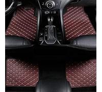IXITAB Tapis de Voiture Personnalisés pour Citroen C5 Aircross 2017-2022, Tapis de Sol AntidéRapants ImperméAbles en Cuir Tout-Protection, Ensemble de Tapis de Sol de Voiture,E Coffee