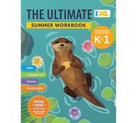 IXL Ultimate Summer Kindergarten to 1st Grade Workbook, Math, Reading Comprehension, Language Arts, Geography, Science, Social Studies, and Writing Practice for Kids (IXL Ultimate Summer Workbooks)