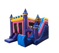 IXMLDAXD château Gonflable, Château Gonflable Gonflable avec souffleur d'air, piquets et kit de réparation, Installation Facile for la fête